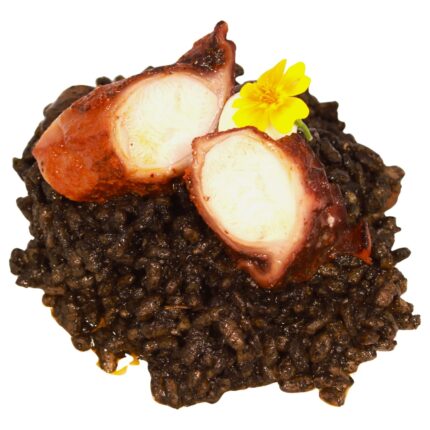 Arroz Negro con Sepia y Pulpo