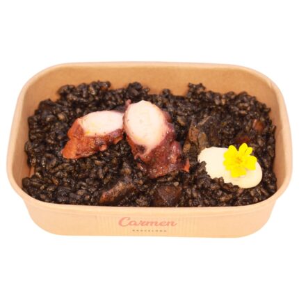 Arroz Negro con Sepia y Pulpo Delivery Racion