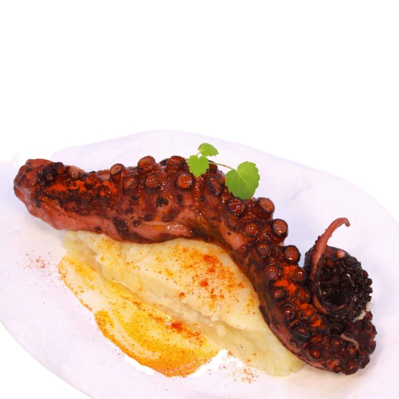 Pulpo a la Parmentier