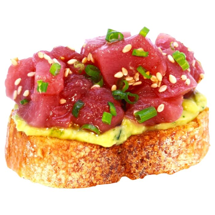 Tosta Tartar de Atun Rojo Mediterraneo